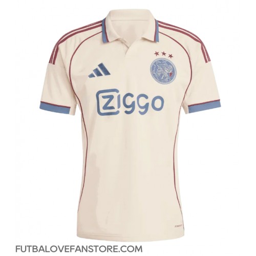 Ajax Kasper Dolberg #9 Tretí futbalový dres 2025-26 Krátky Rukáv Ajax Kasper Dolberg #9 Tretí futbalový dres 2025-26 Krátky Rukáv